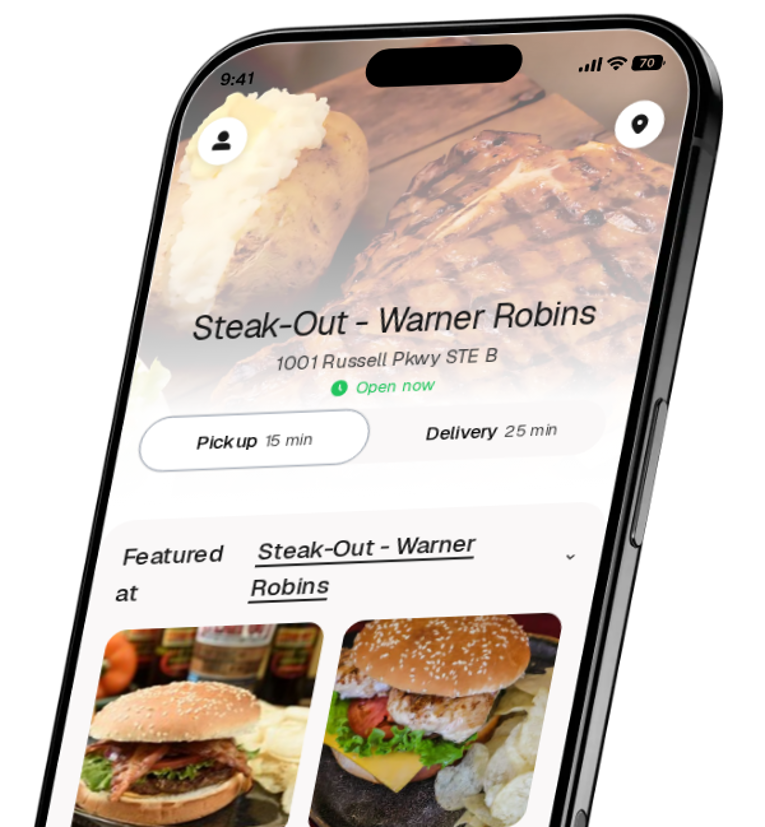 Steak-Out - Warner Robins app preview