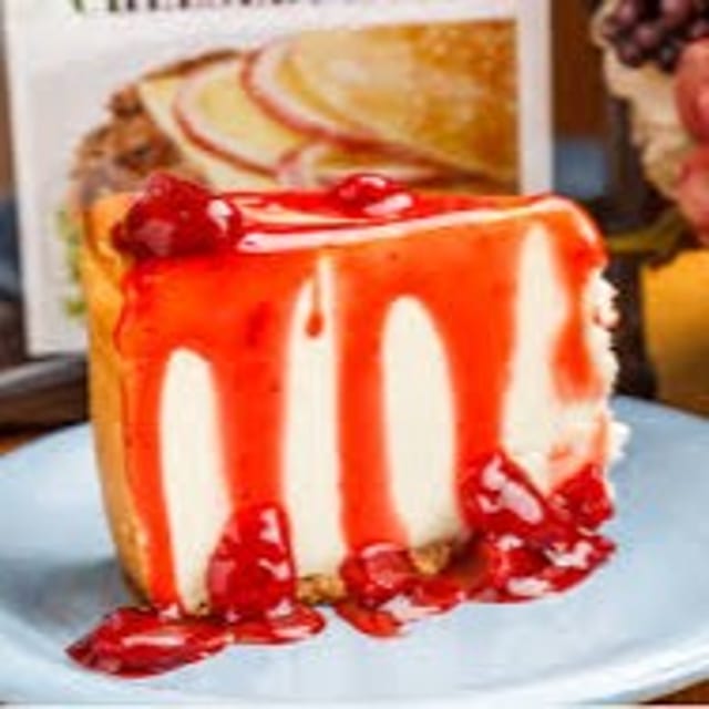 New York Style Cheesecake.