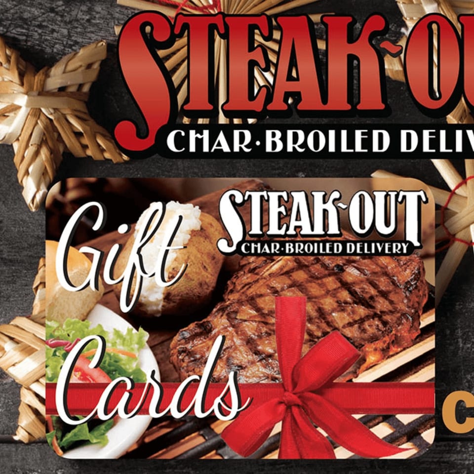 Steak-Out Gift Cards Fit Every Box and Budget