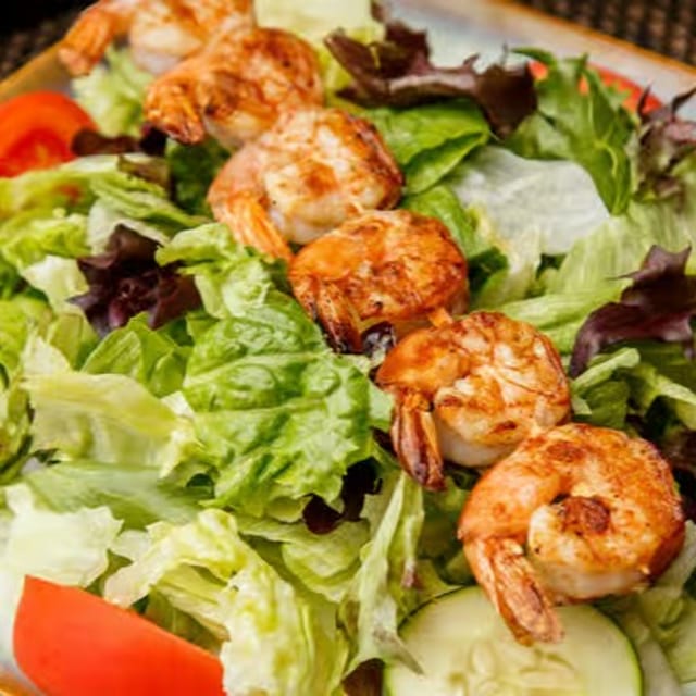 Grilled Shrimp Chef Salad.