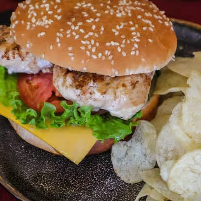 Grilled Chicken Fillet Sandwich.