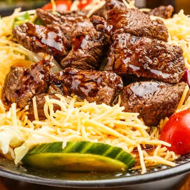 Grilled Sirloin Chef Salad.