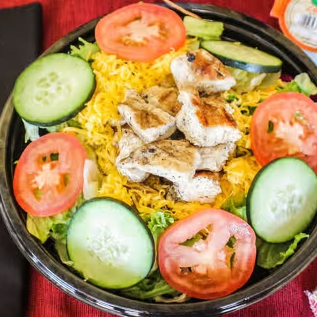 Grilled Chicken Chef Salad.