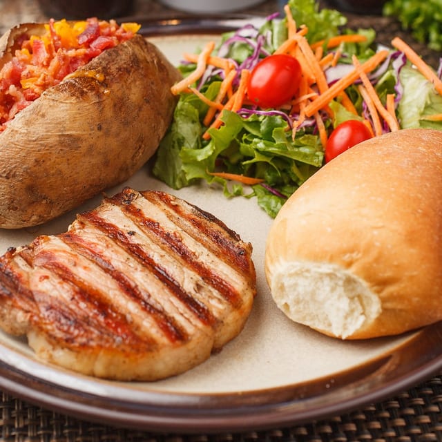 Lunch Pork Chop.