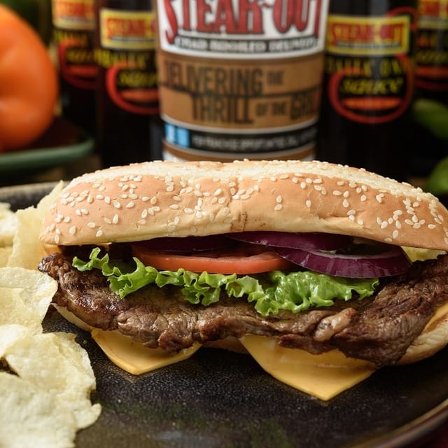 New York Strip Sandwich.