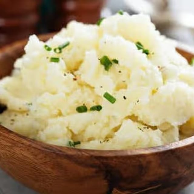 Garlic Mashed Potatoes.